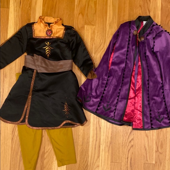 Kids Disney Anna Costume Set - Frozen 2 size 3 - Picture 1 of 7